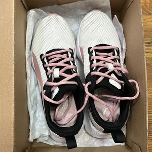 Puma pink athletic sneakers